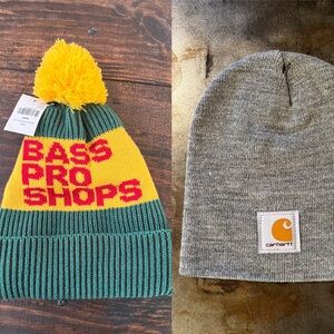 New Carhartt & Bass Pro Hats